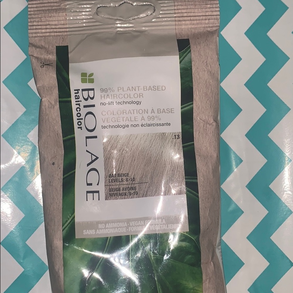 Biolage mix with hot water